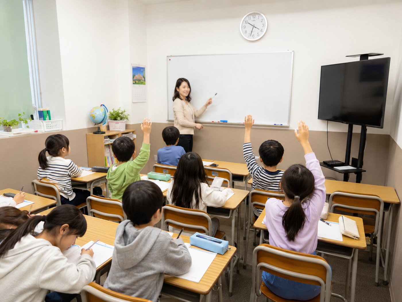 学習塾 竹の子の授業風景(イメージ)